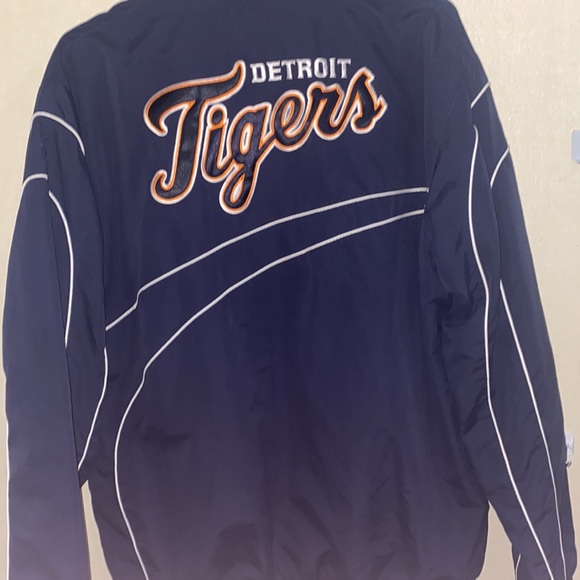 Men’s Detroit Tigers Vintage Warm Up Pullover - Picture 8 of 8